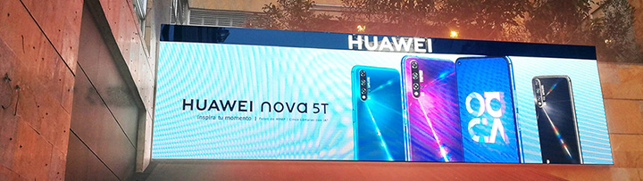 Pantalla LED Huawei - El Retiro