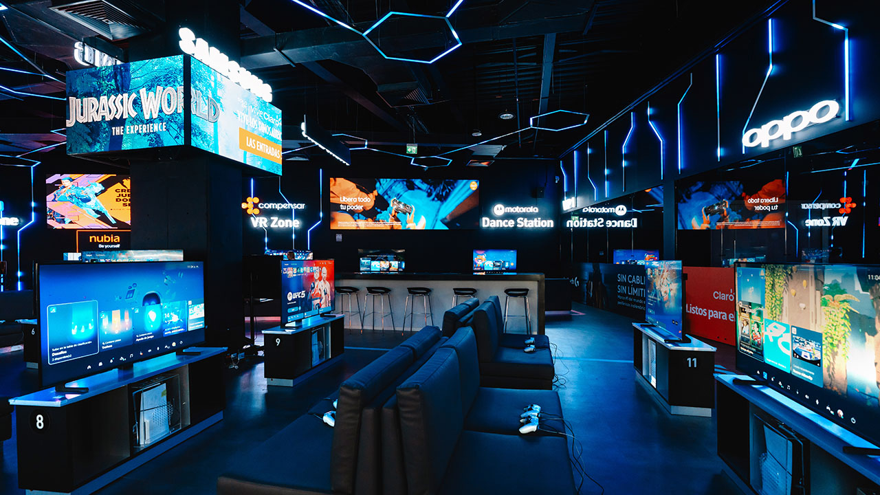 Claro Gaming - Pantallas